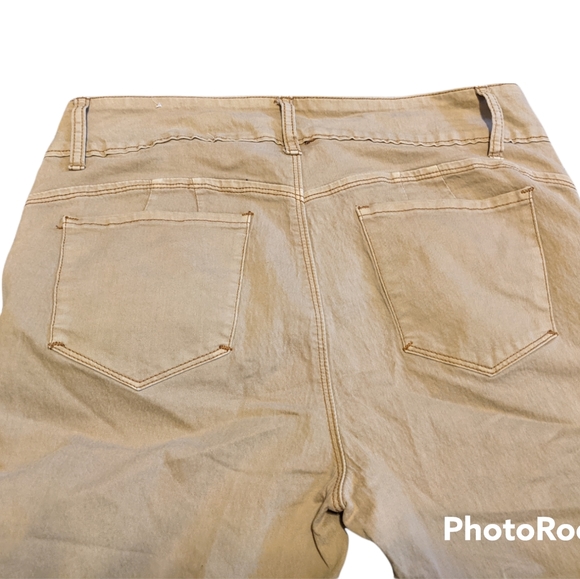 Tag blue tan pants size 12 - Picture 7 of 8